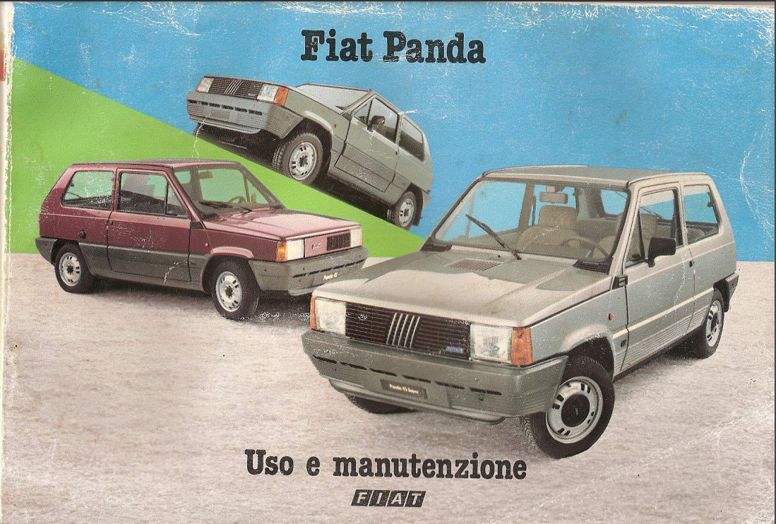 MANUALE per RIPARAZIONI FIAT PANDA 1° serie Italiano in PDF download