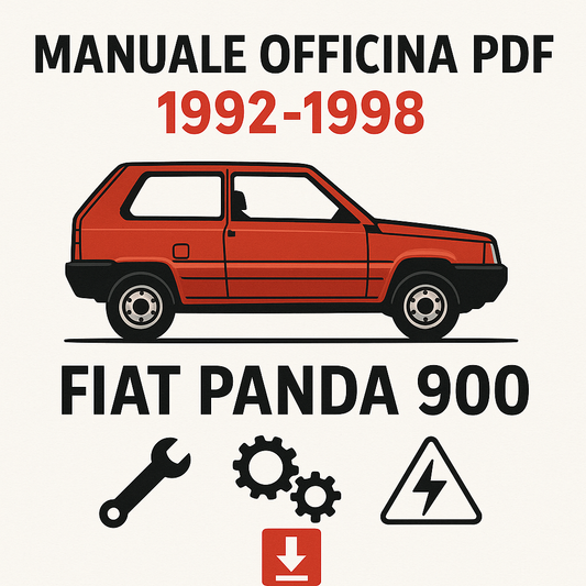 Manuale Officina Fiat Panda 900 (1992-1998) PDF | Schemi Elettrici, Dati Tecnici & Guida Completa Riparazioni