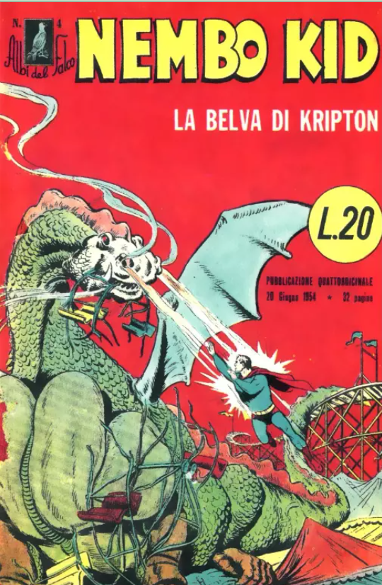 Nembo Kid Albi del Falco Superman (1954-1970) PDF Digitale Completo | Raro e Vintage