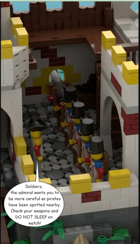 The Imperial Whitegate - LEGO Pirates Trading Post Tribute, NO BRICKS - PDF ONLY