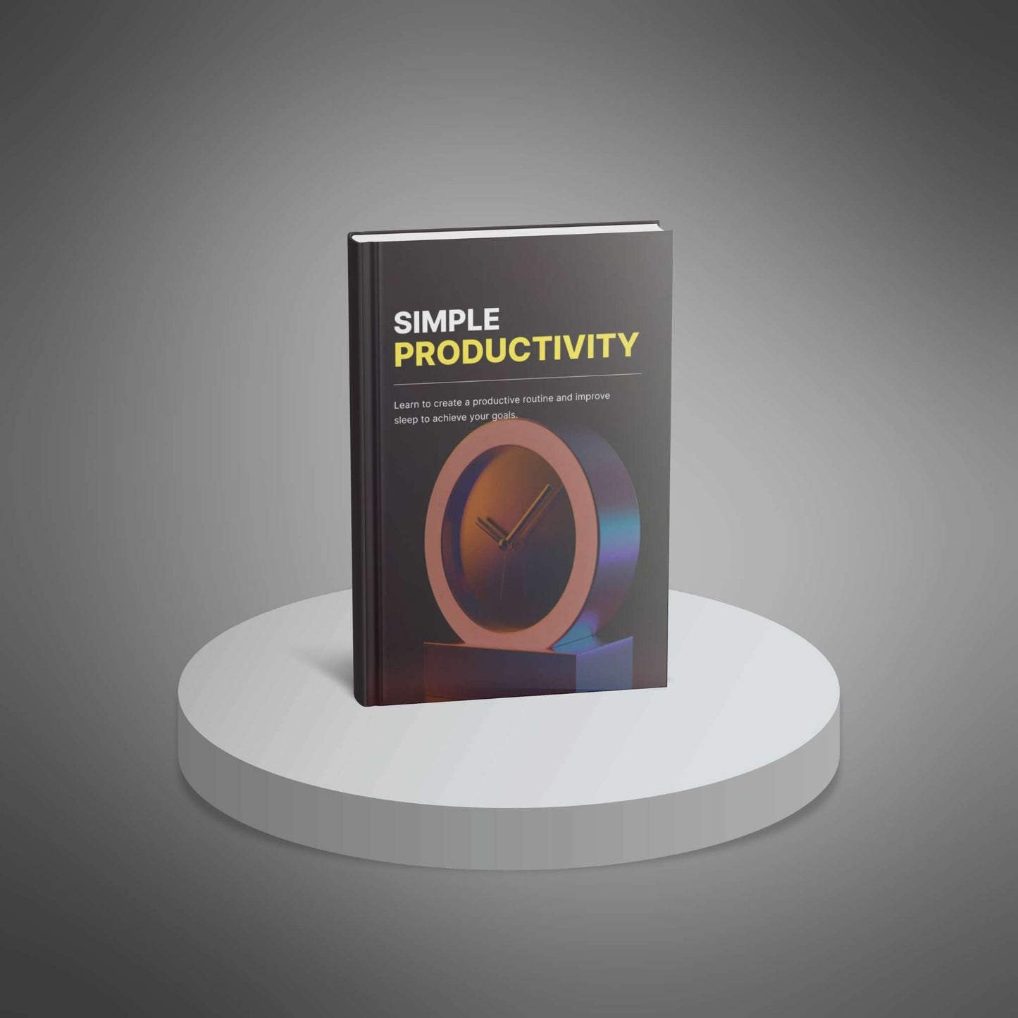 Simple Productivity PLR Ebook | Time-Management, Goal-Setting & Focus Guide | Boost Efficiency & Achieve More